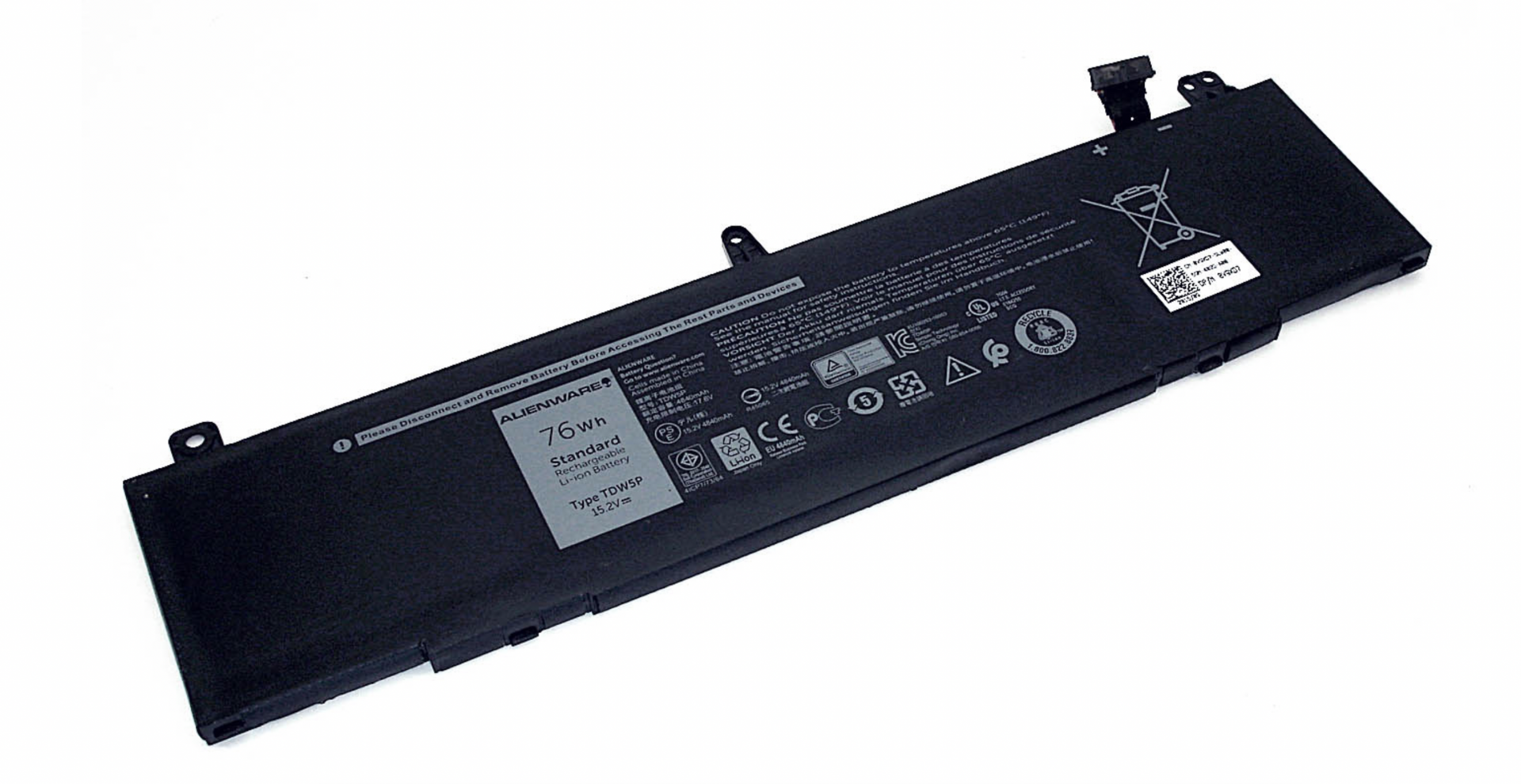 Аккумулятор DELL Alienware 13 R3 1.2V, 4820mAh, Original