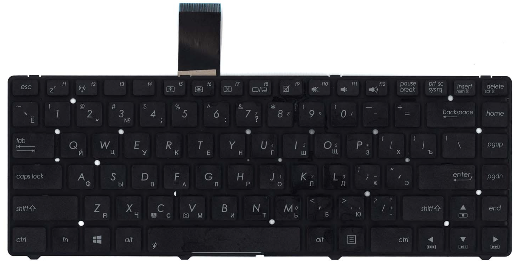 Клавиатура ASUS K45VD без рамки, OEM