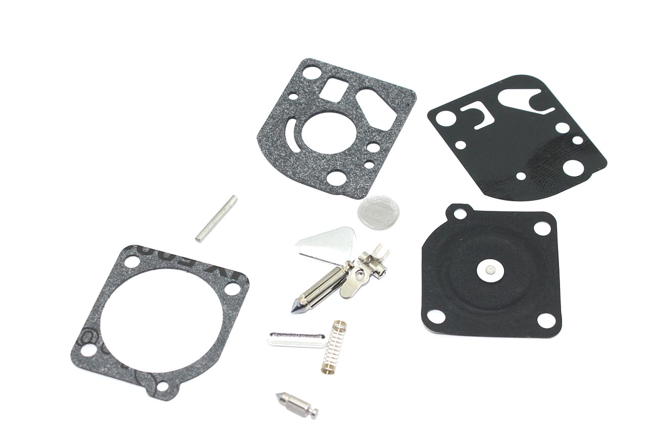 Ремкомплект карбюратора для HUS 128R с металлическими частями 100906
