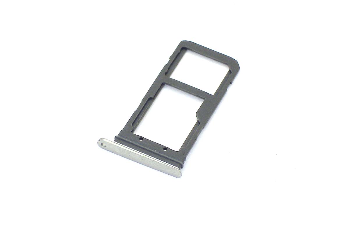Лоток для SIM-карты Samsung Galaxy S7 Edge (G935F) серебристый