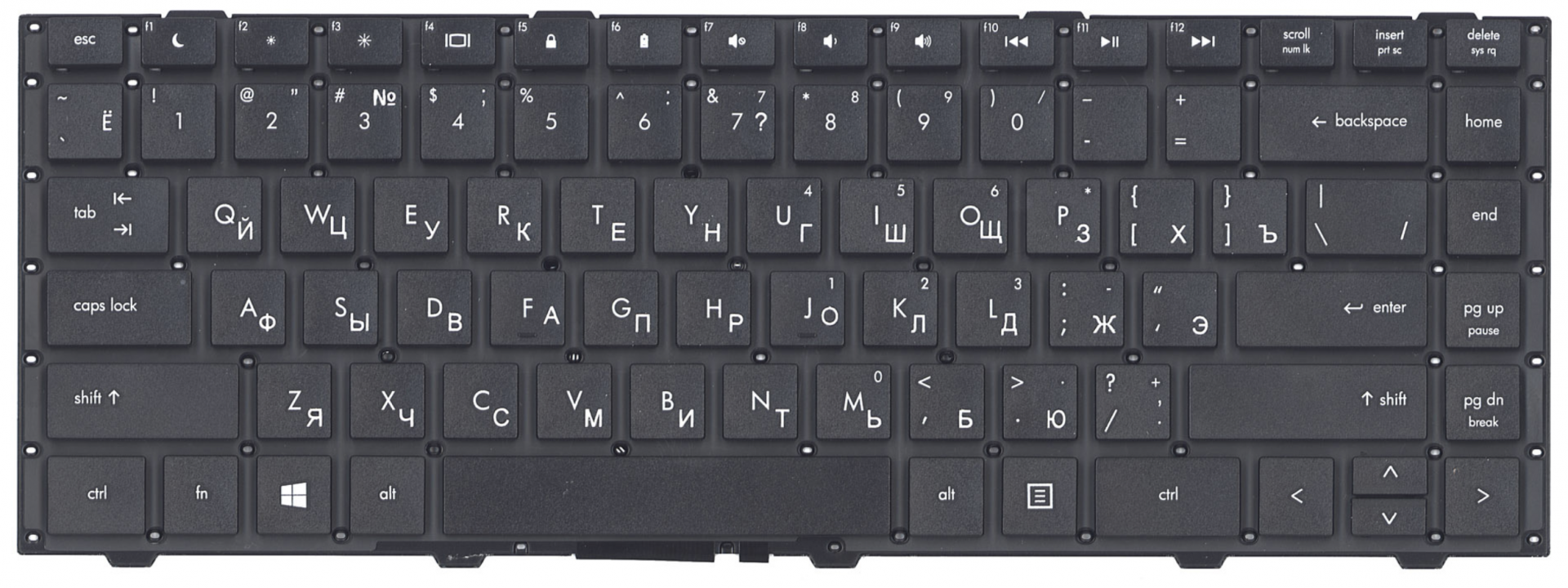 Клавиатура HP Probook 4441s без рамки, OEM