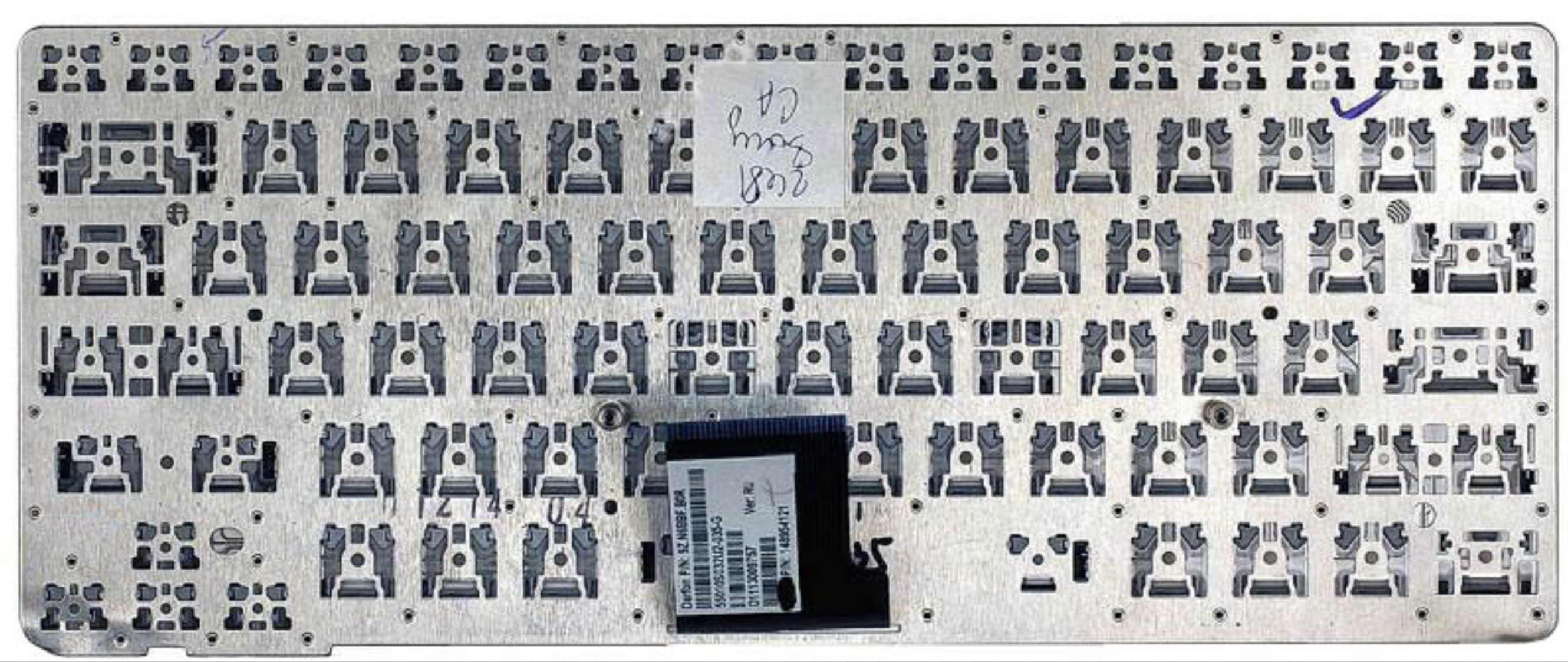 Клавиатура Sony VAIO VPCCA3X1R серебристая, без рамки, OEM