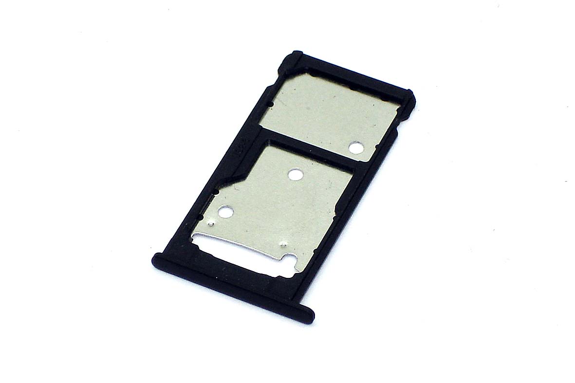Лоток для SIM-карты Huawei Y7 Prime 2017 черный