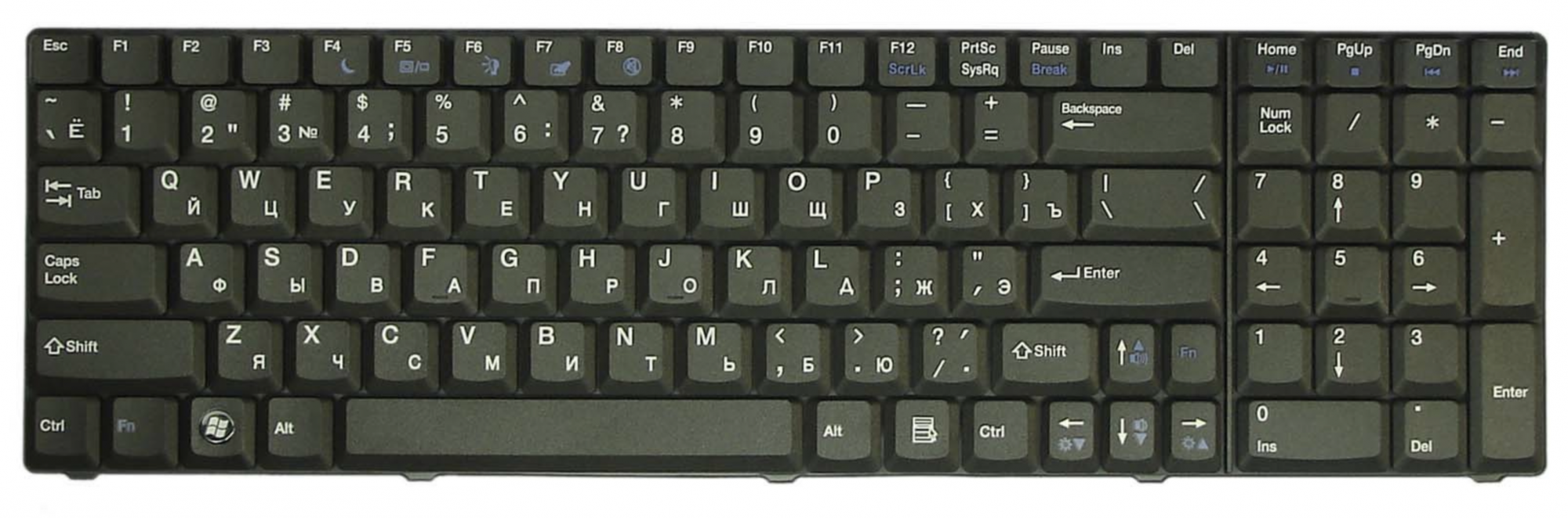 Клавиатура Acer eMachines G720 OEM