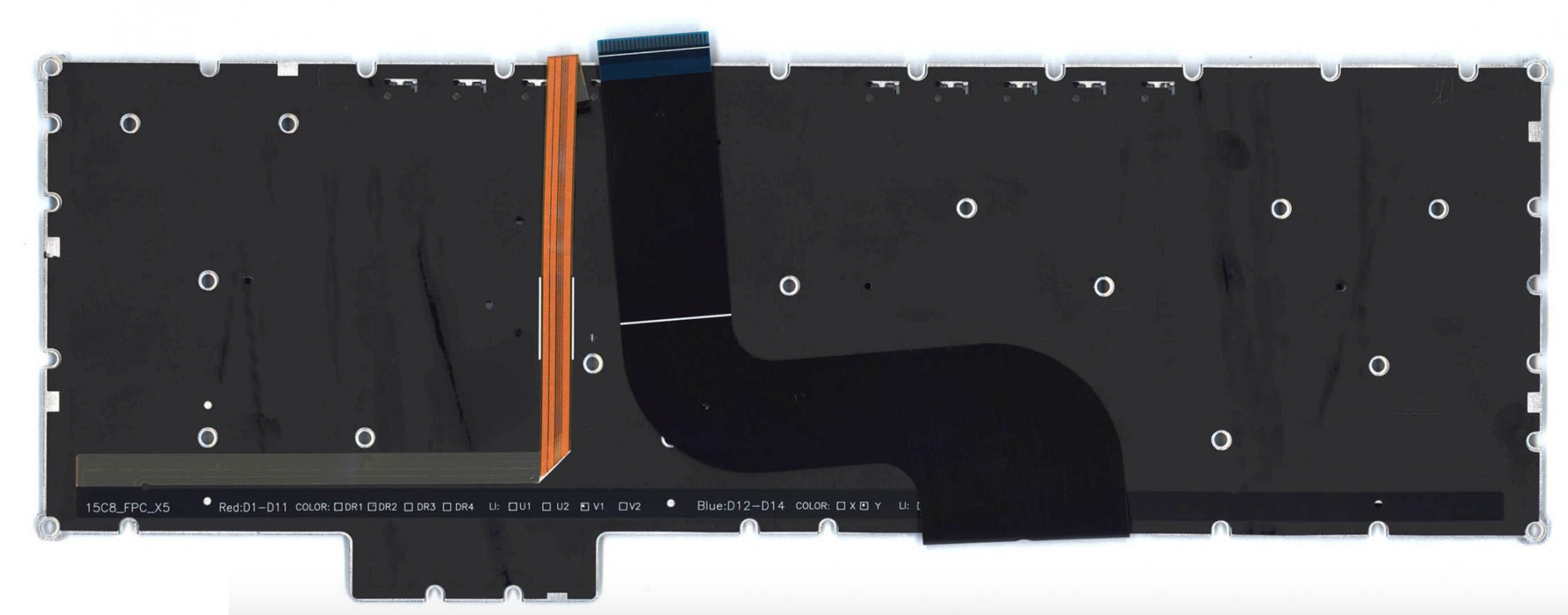 Клавиатура Acer Predator Helios 500 PH517-51 с подсветкой, OEM