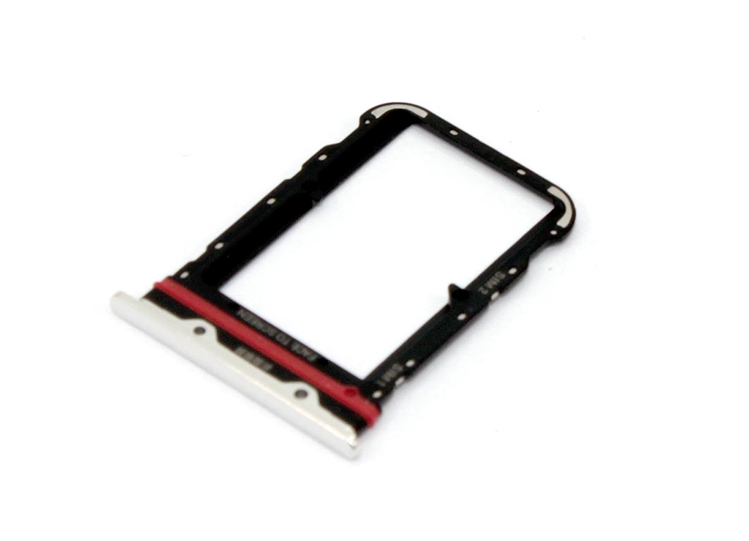 Лоток для SIM-карты Xiaomi Mi CC9 Pro серебристый