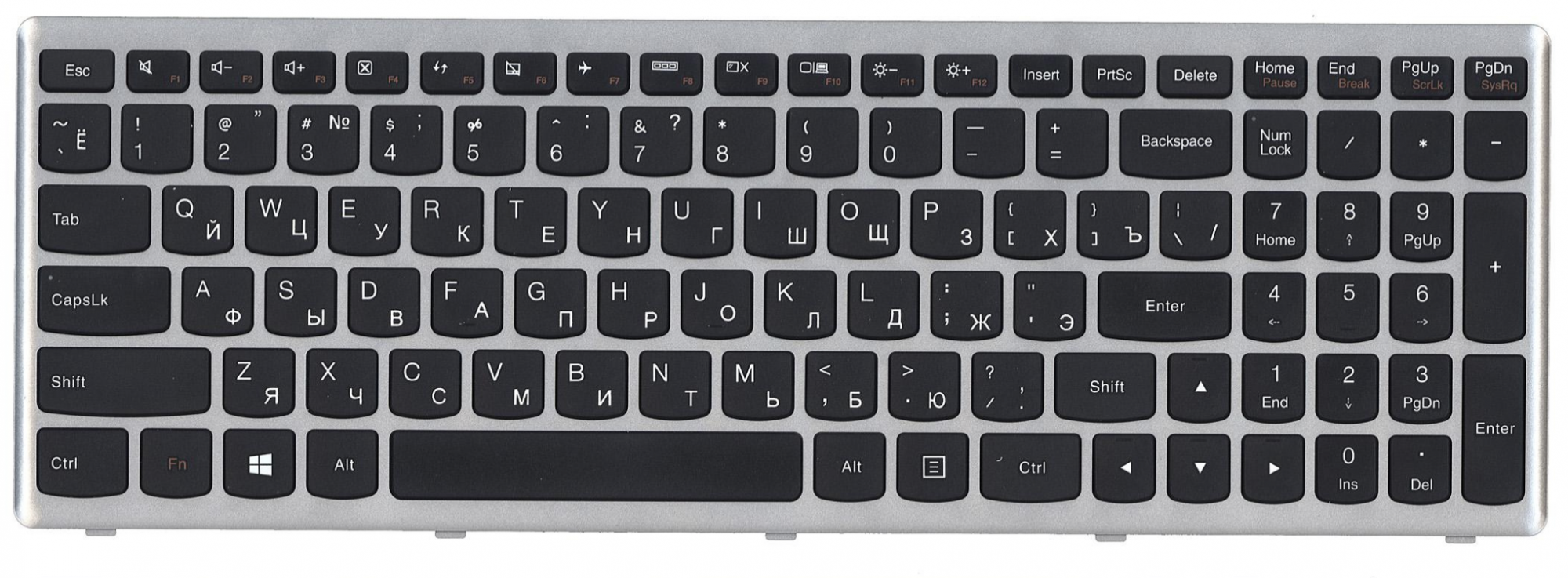 Клавиатура Lenovo IdeaPad Z710 OEM