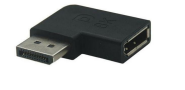 Удлинитель Displayport угловой  мама-папа