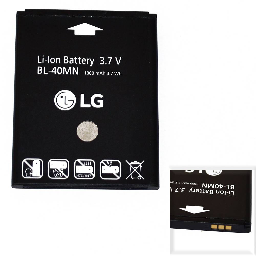 Аккумулятор LG BL-40MN (C395/C395C/840G/C410/Extravert 2/Freedom) High Quality/MT - /ТЕХ.УПАК/