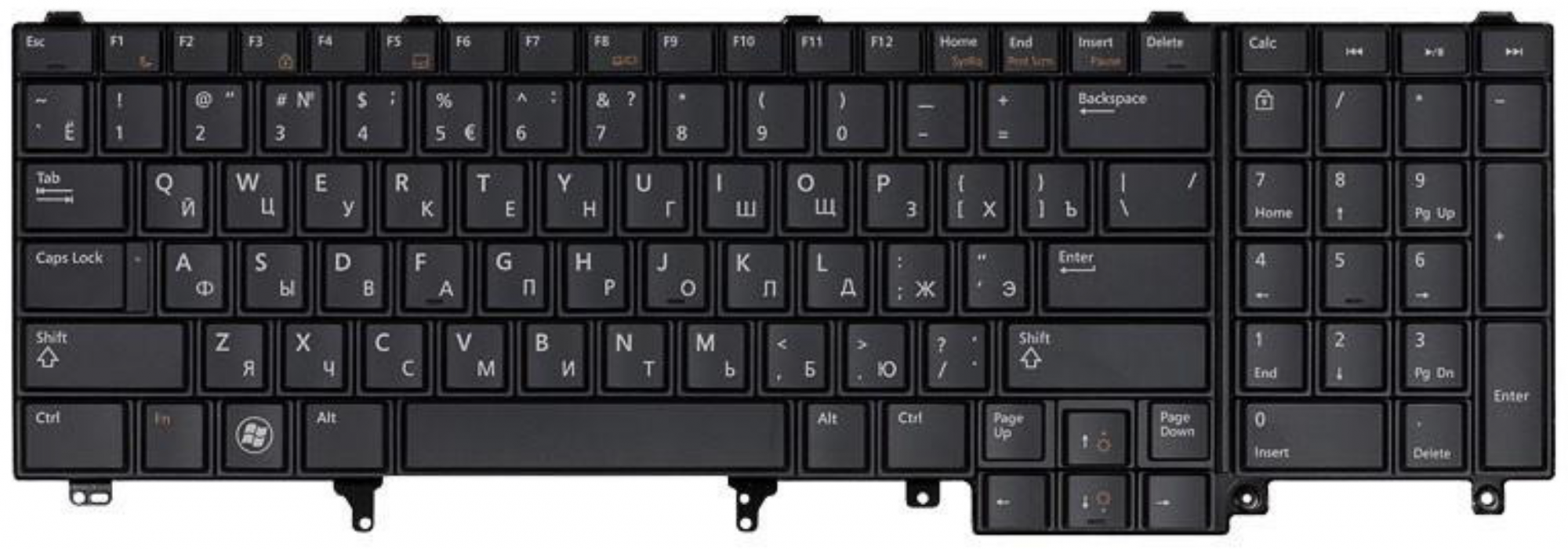 Клавиатура DELL Latitude E5520 OEM