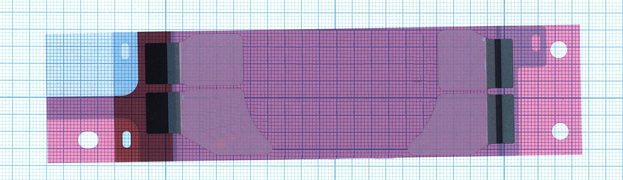 Наклейка (sticker) аккумулятора для iPhone 8