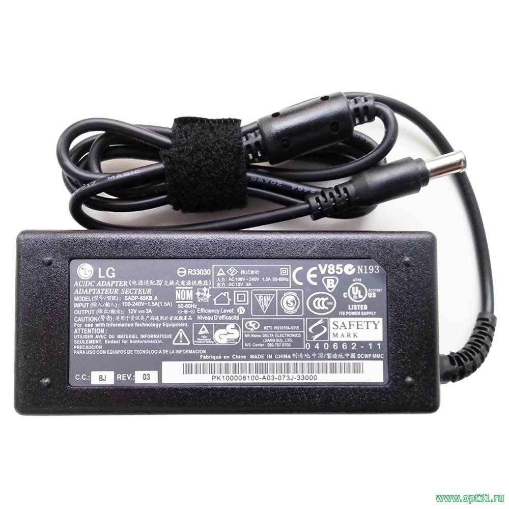 Блок питания для мониторов 12V 3A 36W 5.5x2.5