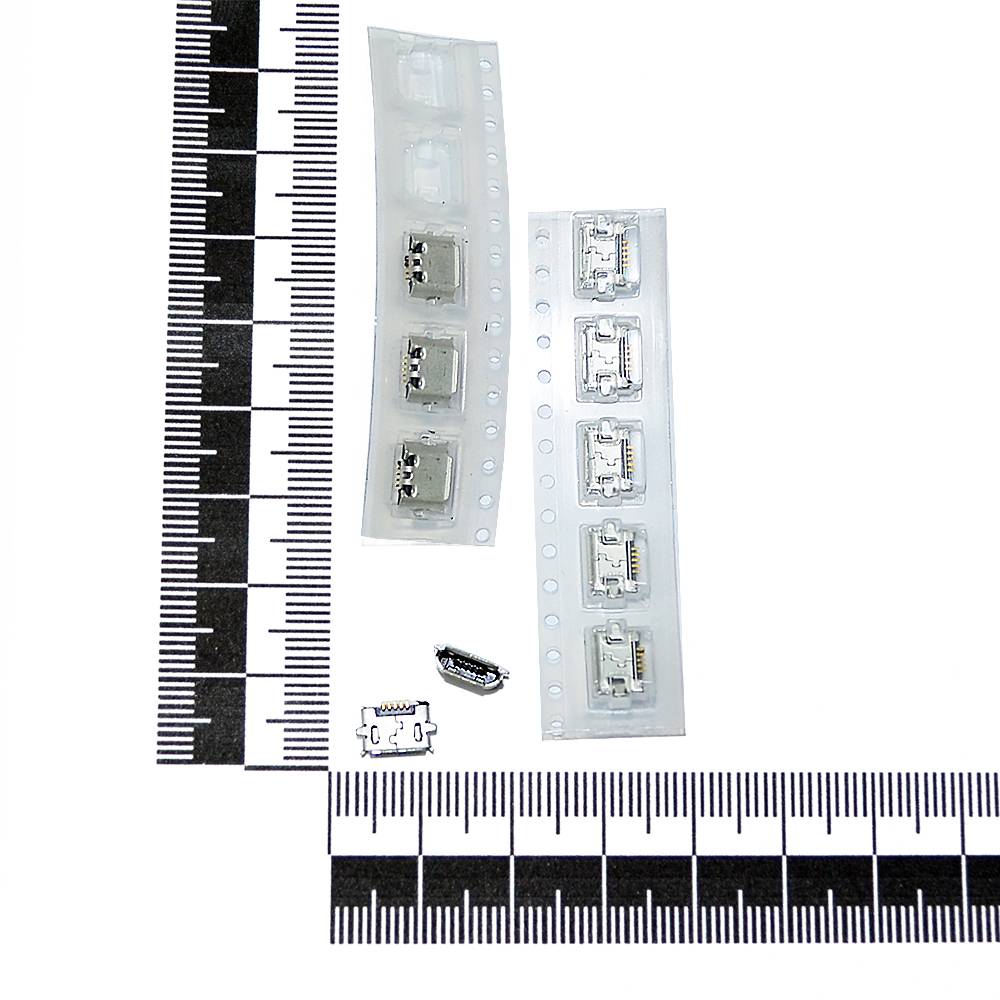 Разъем универсальный Micro USB 5 Pin Тип 3 (10шт)