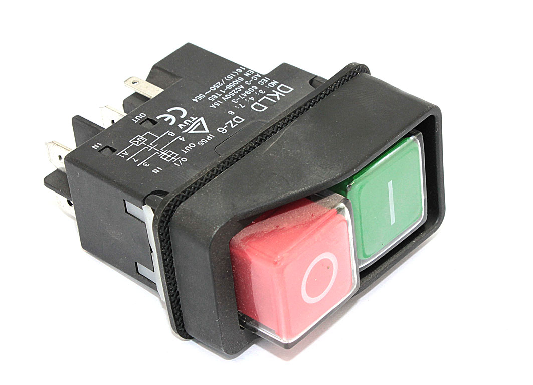 Выключатель   для бетономешалки/плиткореза, 5 контакта (G1067-1) 301108