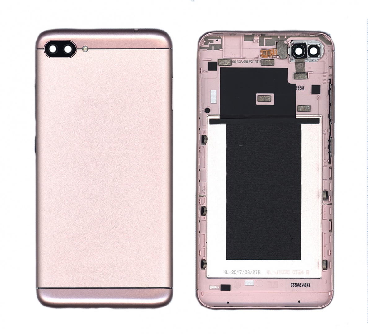 Задняя крышка для Asus ZenFone 4 Max ZC554KL розовая