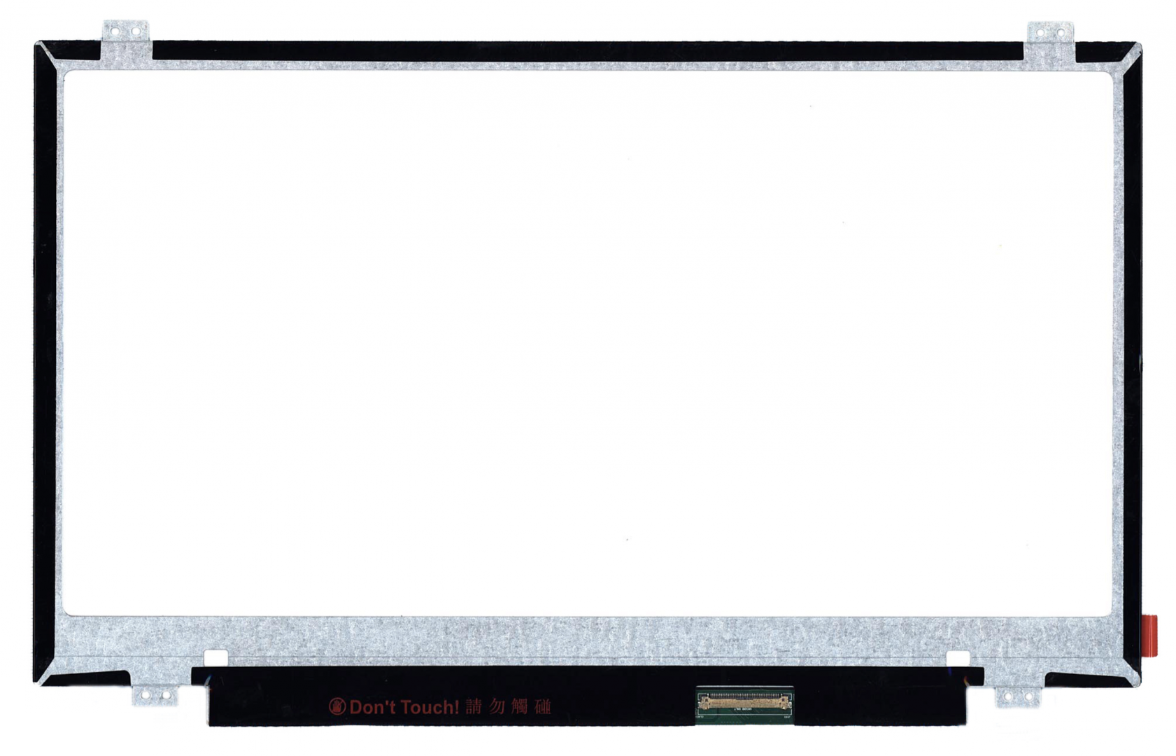 Матрица 15.6" Slim HD, TN, 40pin справа, глянцевая, уши вверх/вниз