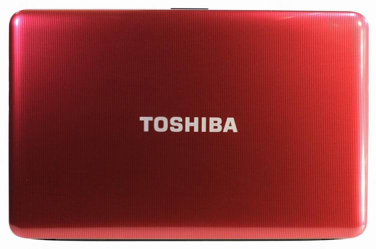 Экран в сборе Toshiba C850, L850 (красный)