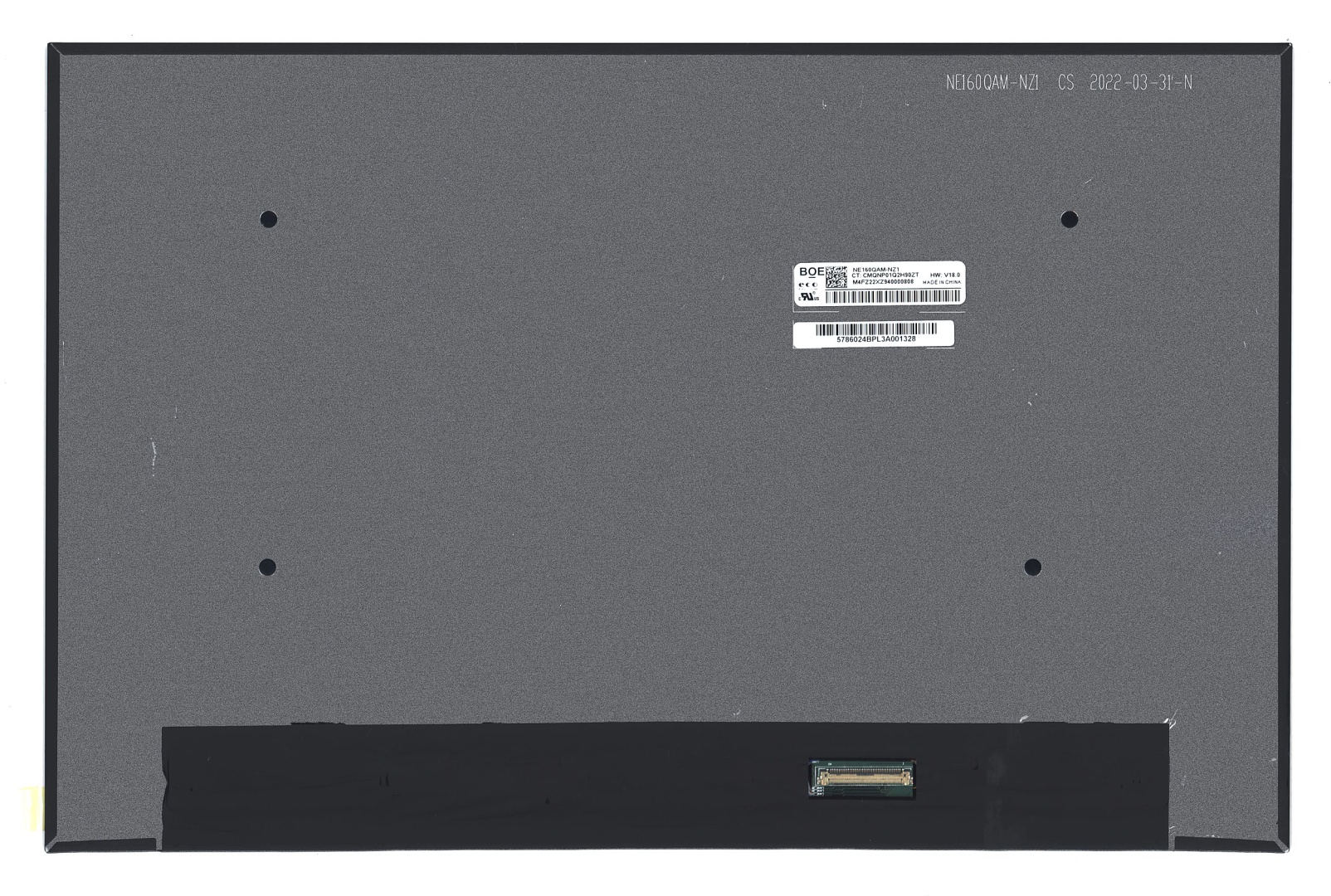 Матрица NE160QAM-NZ1 (глянцевая)