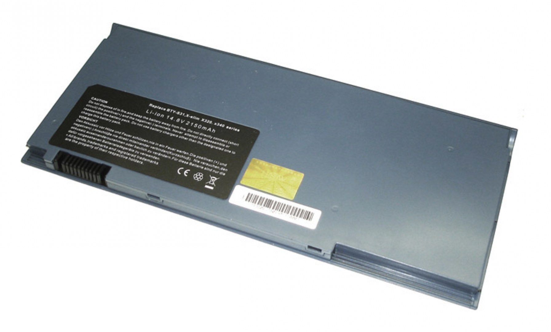 Аккумулятор MSI Hitachi X340 14.4V, 41Wh, OEM