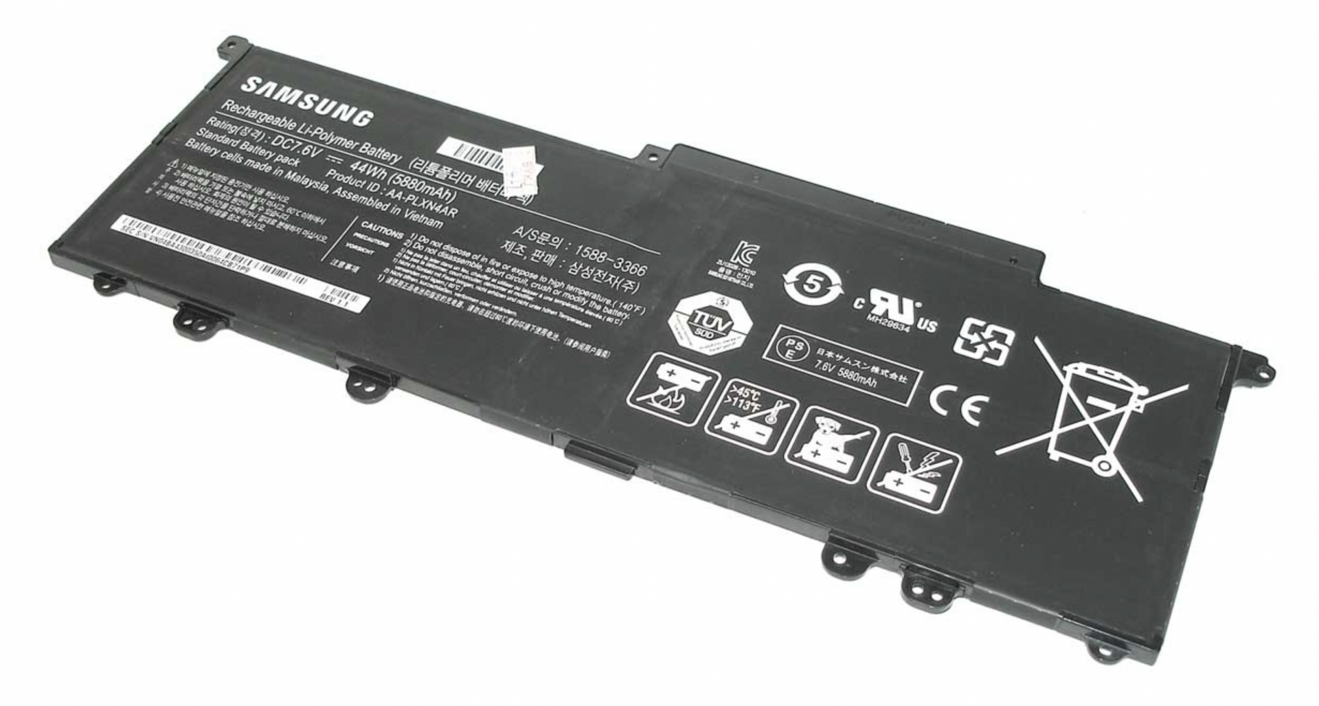 Аккумулятор Samsung NP900X3D 7.6V, 44Wh, Original