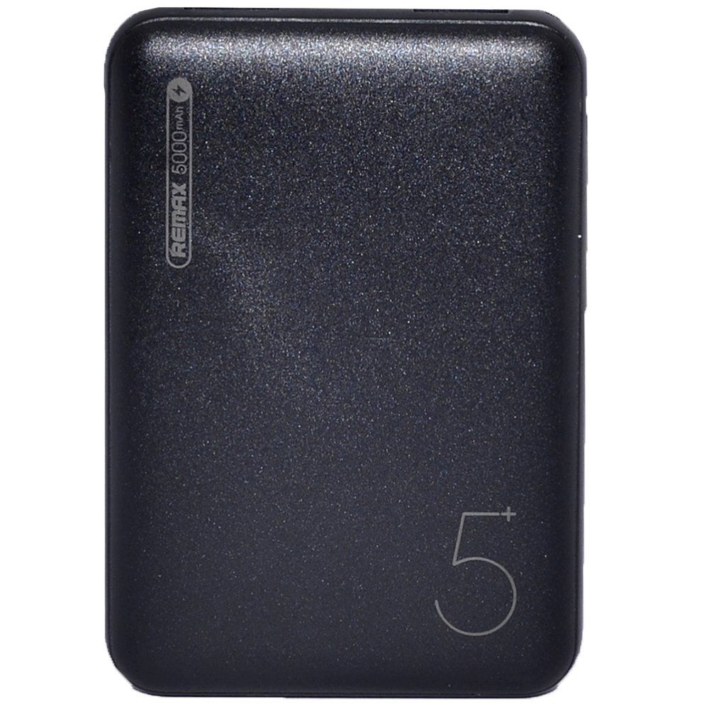 Power Bank 5000mA REMAX Ritry RPP-116 (2 USB выхода 2,1A) черный