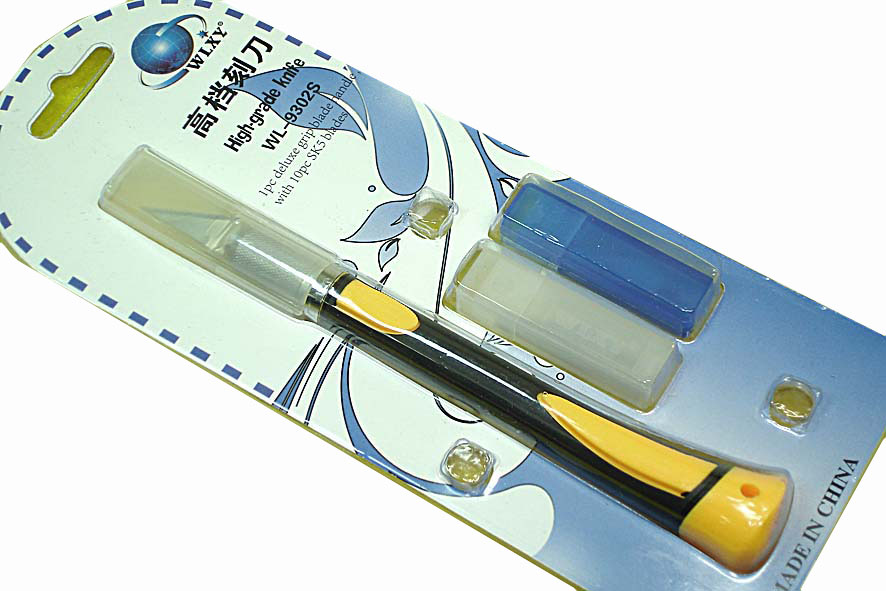 Скальпель WLXY WL-9302S набором лезвий (10шт.)