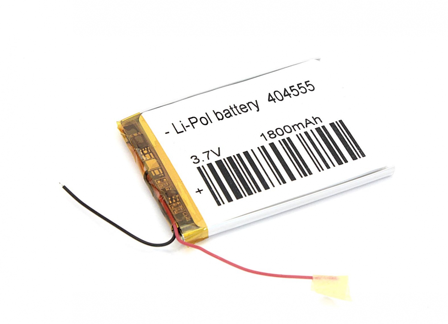 Аккумулятор Li-Pol (батарея) 4*45*55мм 2pin 3.7V/550mAh
