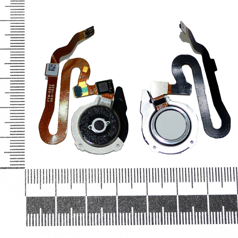 Шлейф Honor 8 + сканер отпечатка пальца белый orig Factory