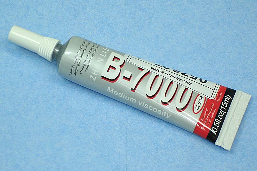 Клей Zhanlida B-7000 прозрачный 15мл 100 шт