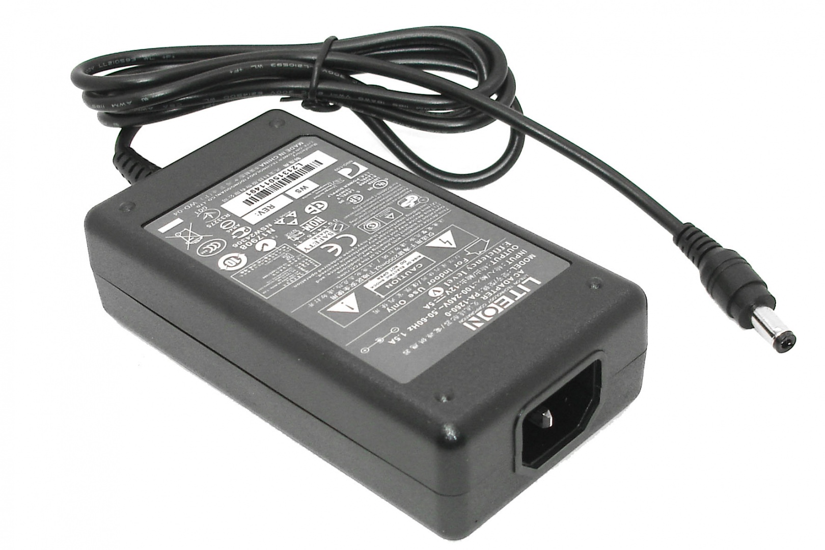 Блок питания для монитора и телевизора LCD 12V 5A  (5,5 x 2,5 mm) OEM