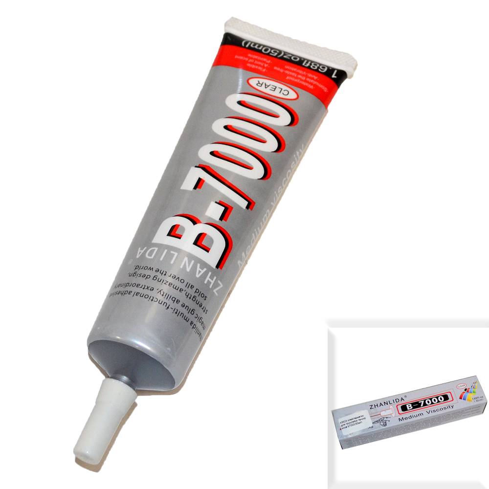 Клей/герметик для проклейки тачскринов B7000 (50мл)