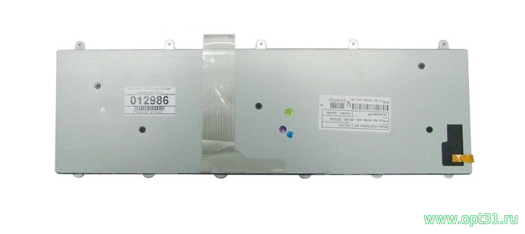 Клавиатура DNS P150EM, MSI GT70 черная с подсветкой