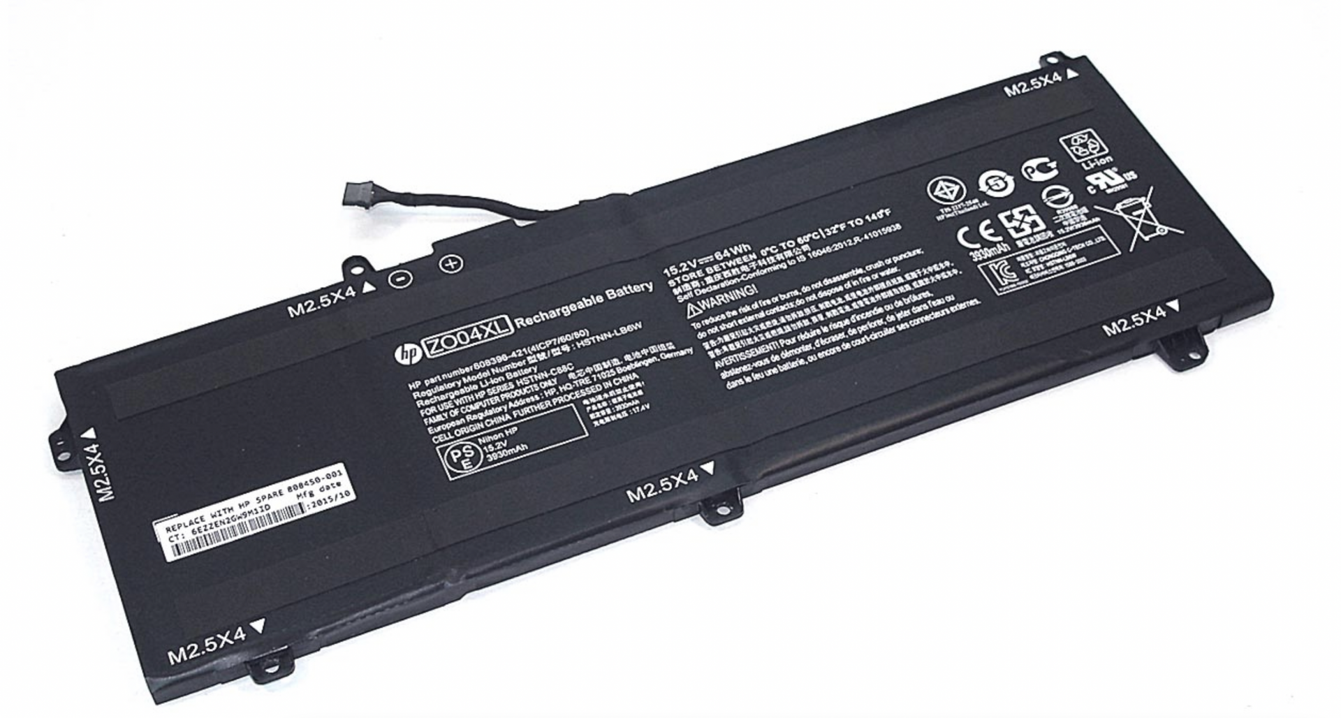 Аккумулятор HP ZBook Studio G3 15.2V, 64Wh, Original