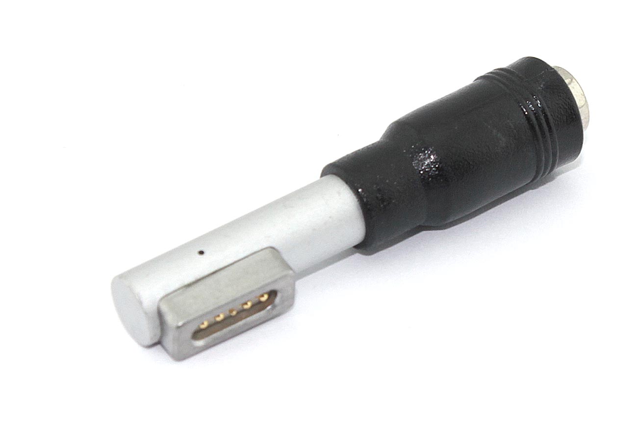 Переходник 5,5x2.1 на magsafe (угловой)