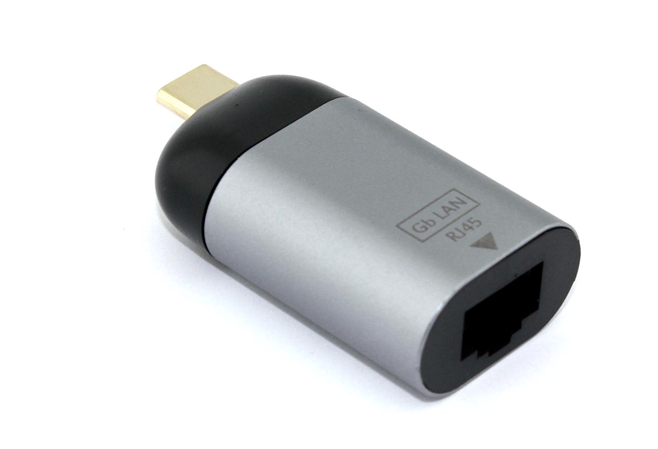 Переходник Type C папа на RJ45 мама