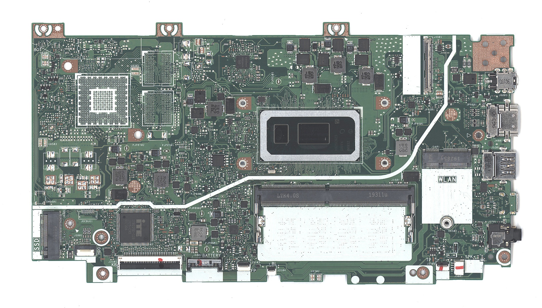 Материнская плата для Asus X412FA 4G/I5-8265U