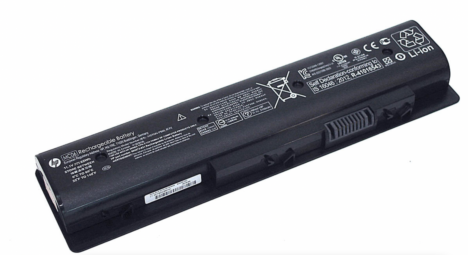 Аккумулятор HP ENVY 17-n100ni (P4G73EA) 11.1V, 62Wh, Original