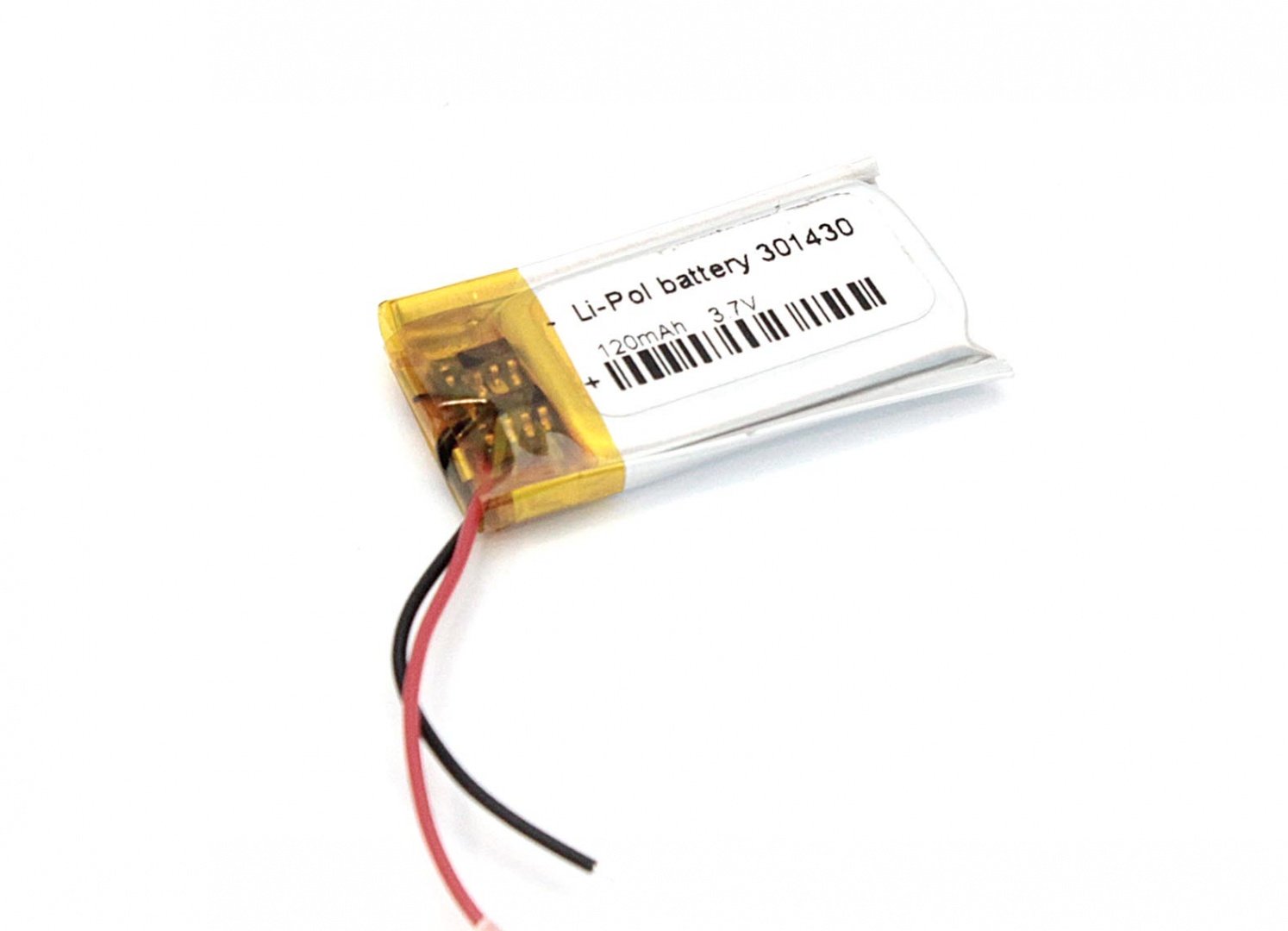 Аккумулятор Li-Pol (батарея) 3*14*30мм 2pin 3.7V/95mAh