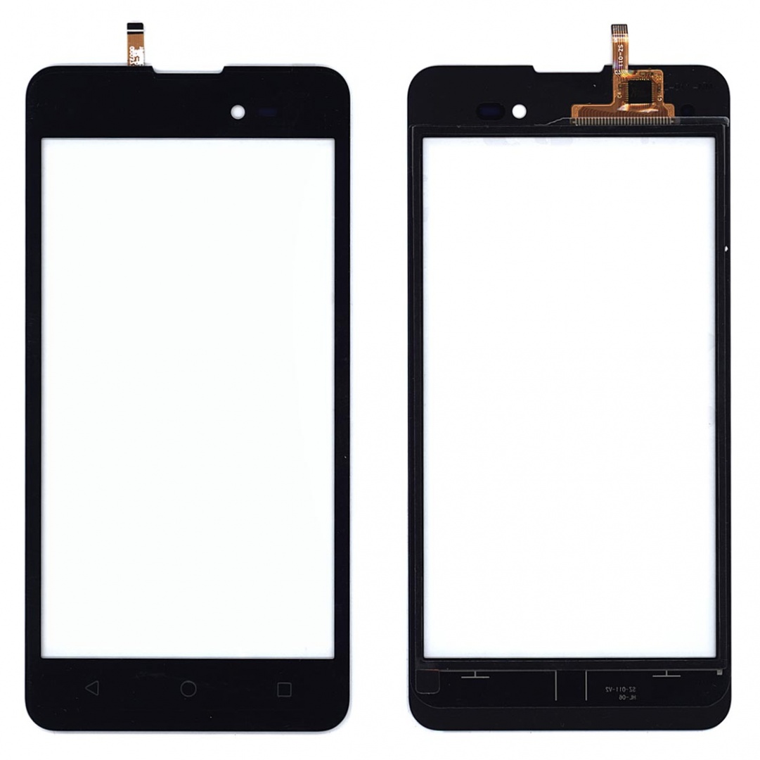 Сенсорное стекло (тачскрин) для BQ BQ-5035 Velvet черное