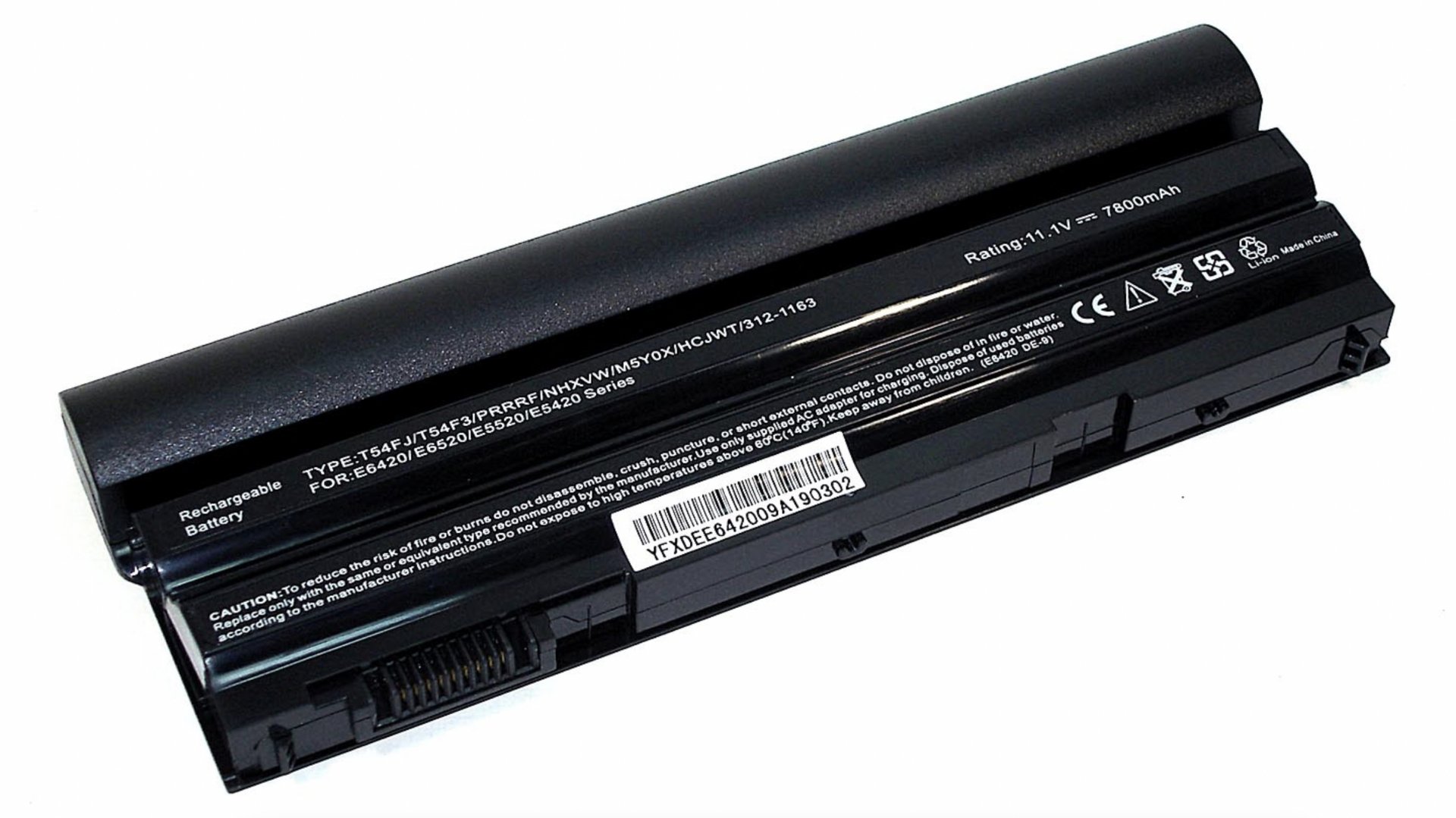 Аккумулятор DELL Latitude E5420 11.1V, 7800mAh, OEM