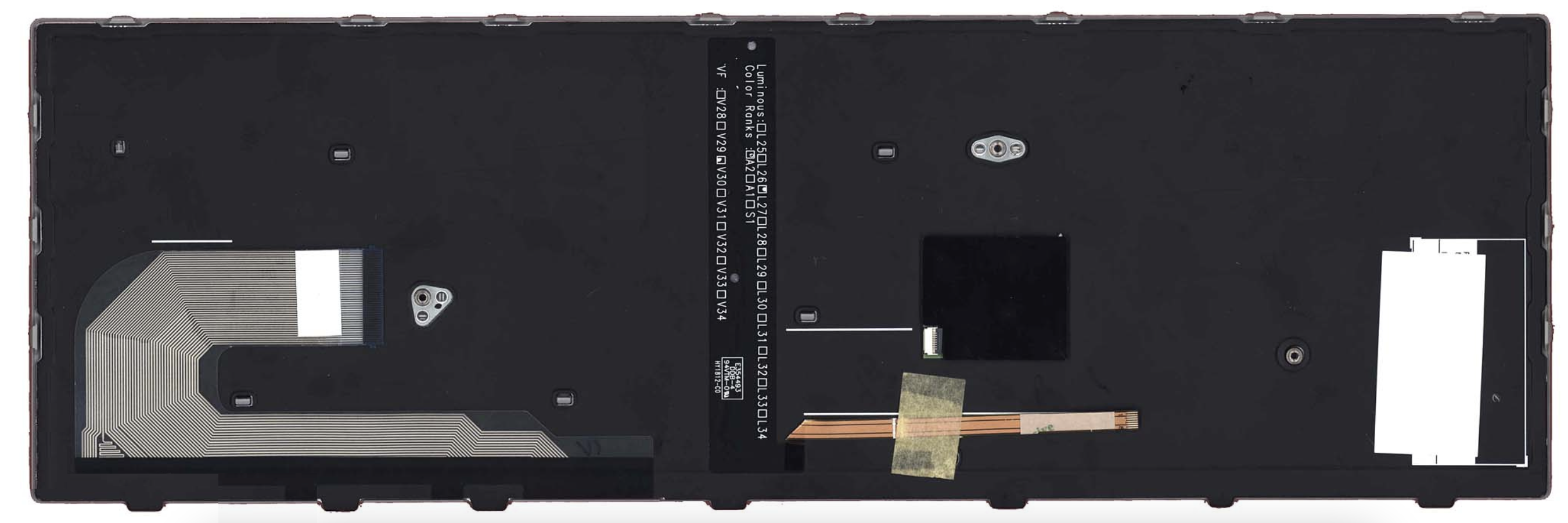 Клавиатура HP Elitebook 850 G5 3JX11EA с серой рамкой и подсветкой, OEM