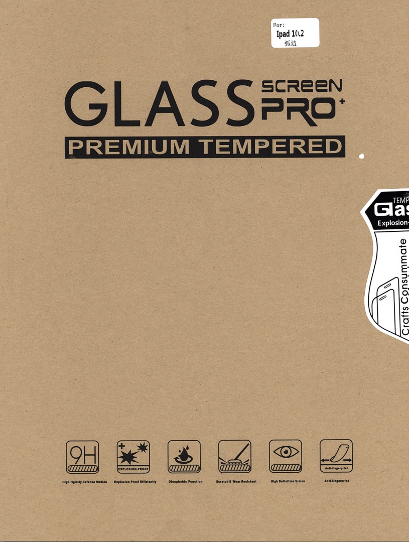 Защитное стекло iPad 10.2 (2019/2020)  2,5D