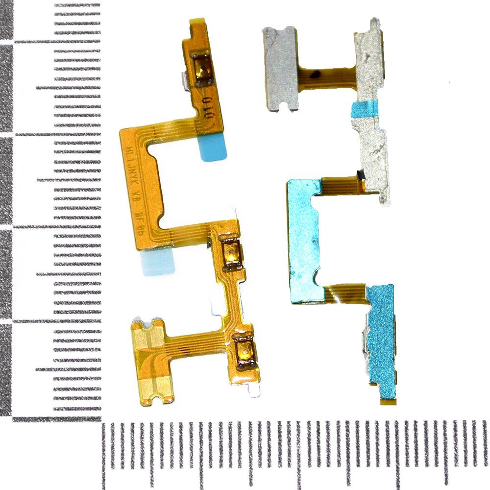 Шлейф Huawei P40 Lite кнопки включения/громкости orig Factory