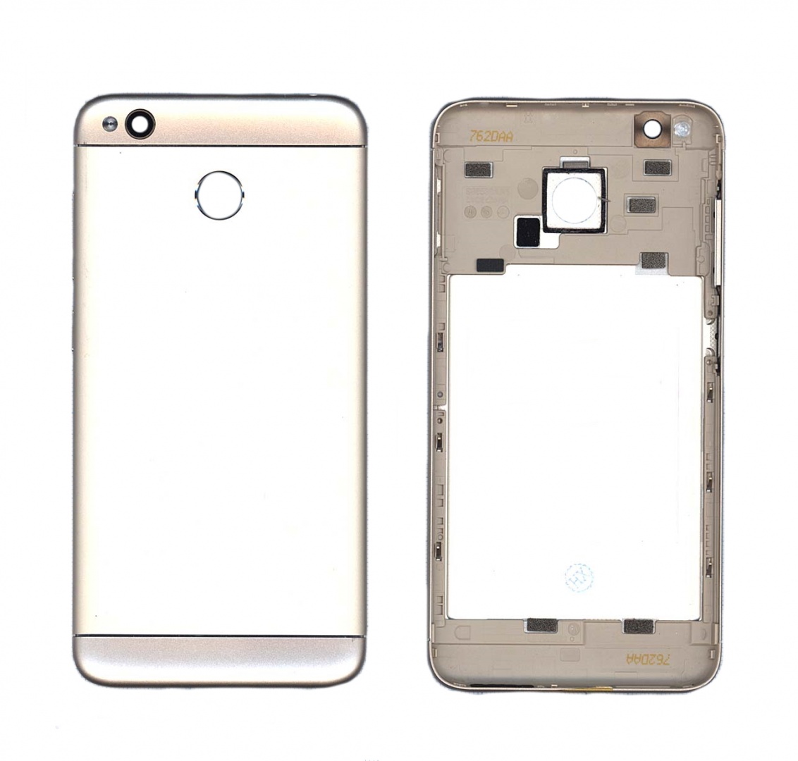 Задняя крышка для Xiaomi Redmi 4X золотая