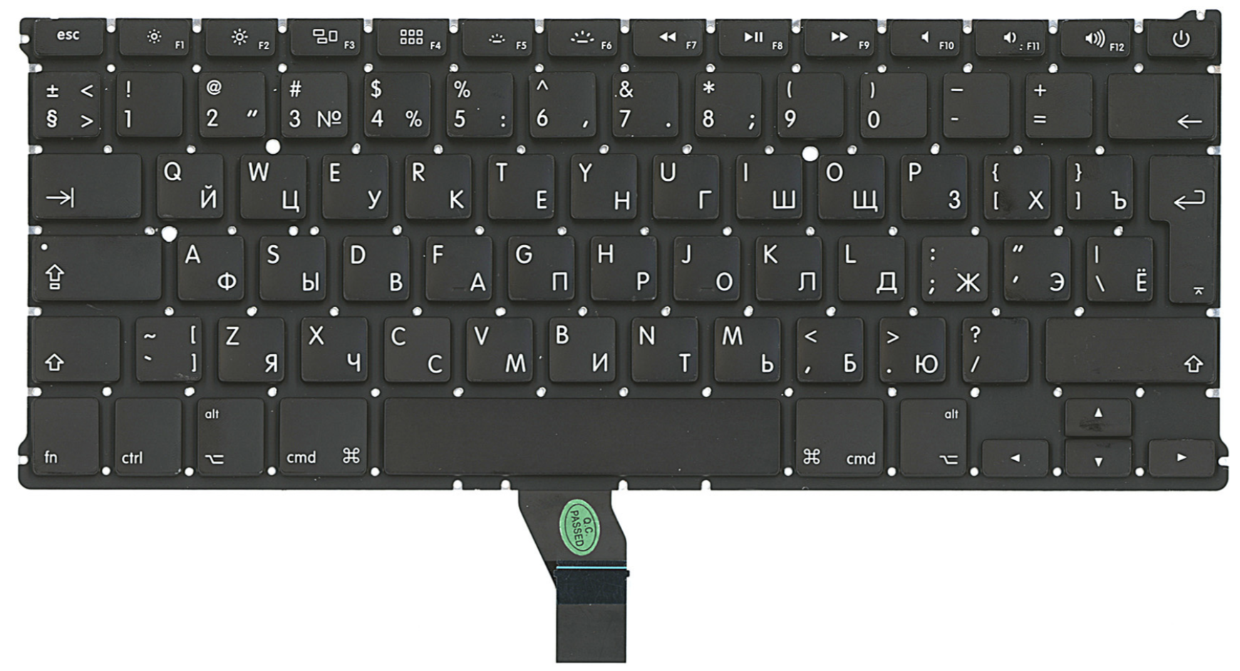 Клавиатура Apple MacBook Air 13.3" 2017 A1466 (MQD42LL/A) OEM