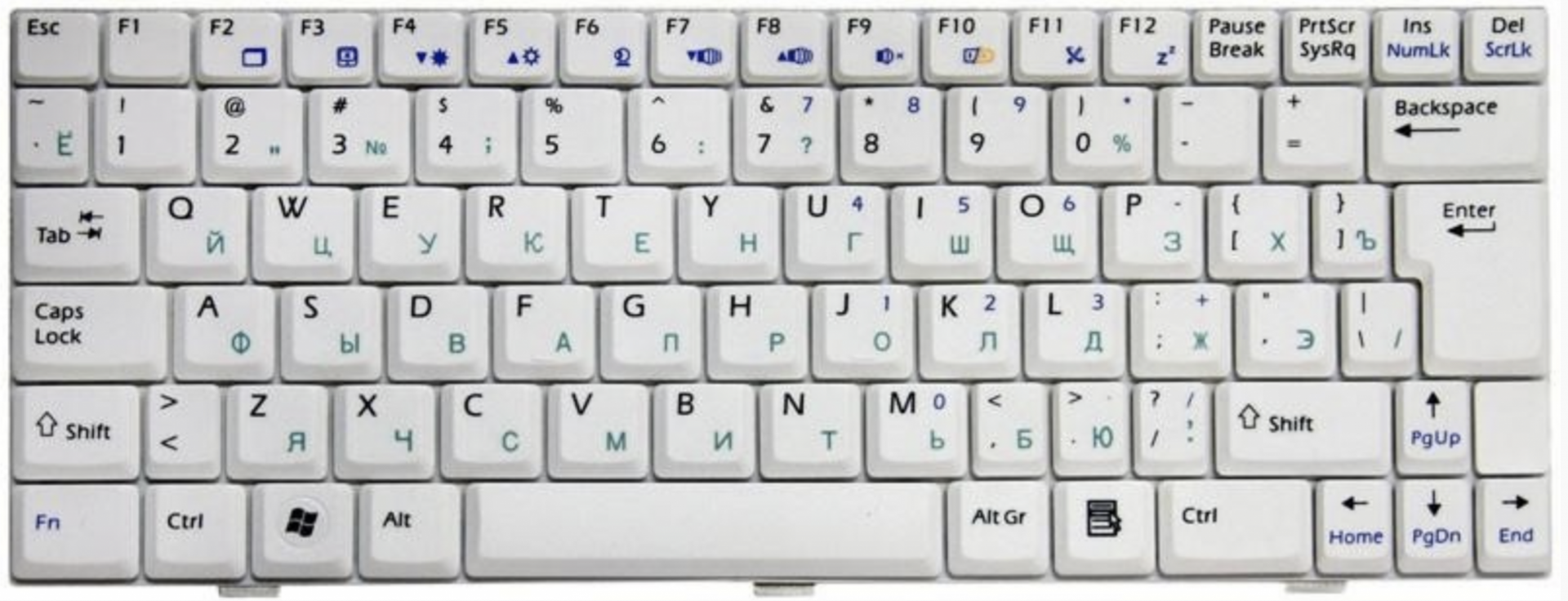 Клавиатура RoverBook Neo U100 OEM