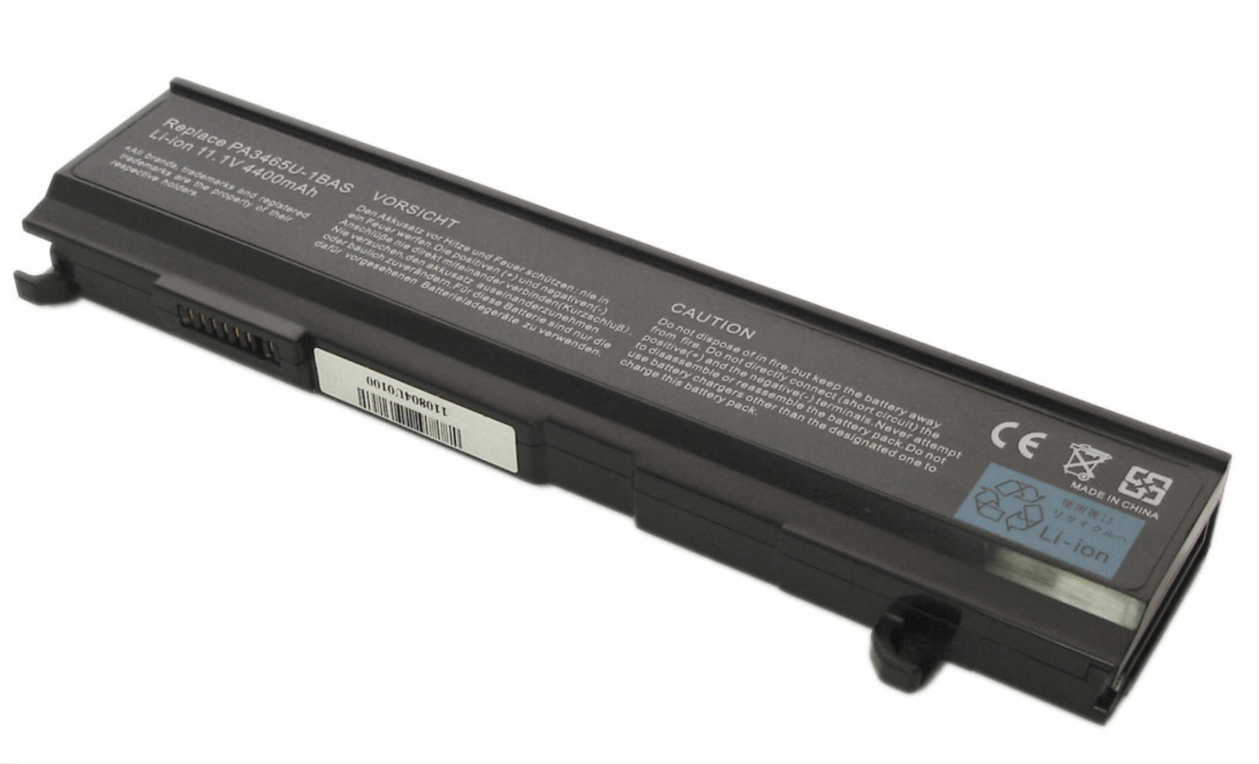Аккумулятор Toshiba Satellite A110 11.1V, 5200mAh, OEM
