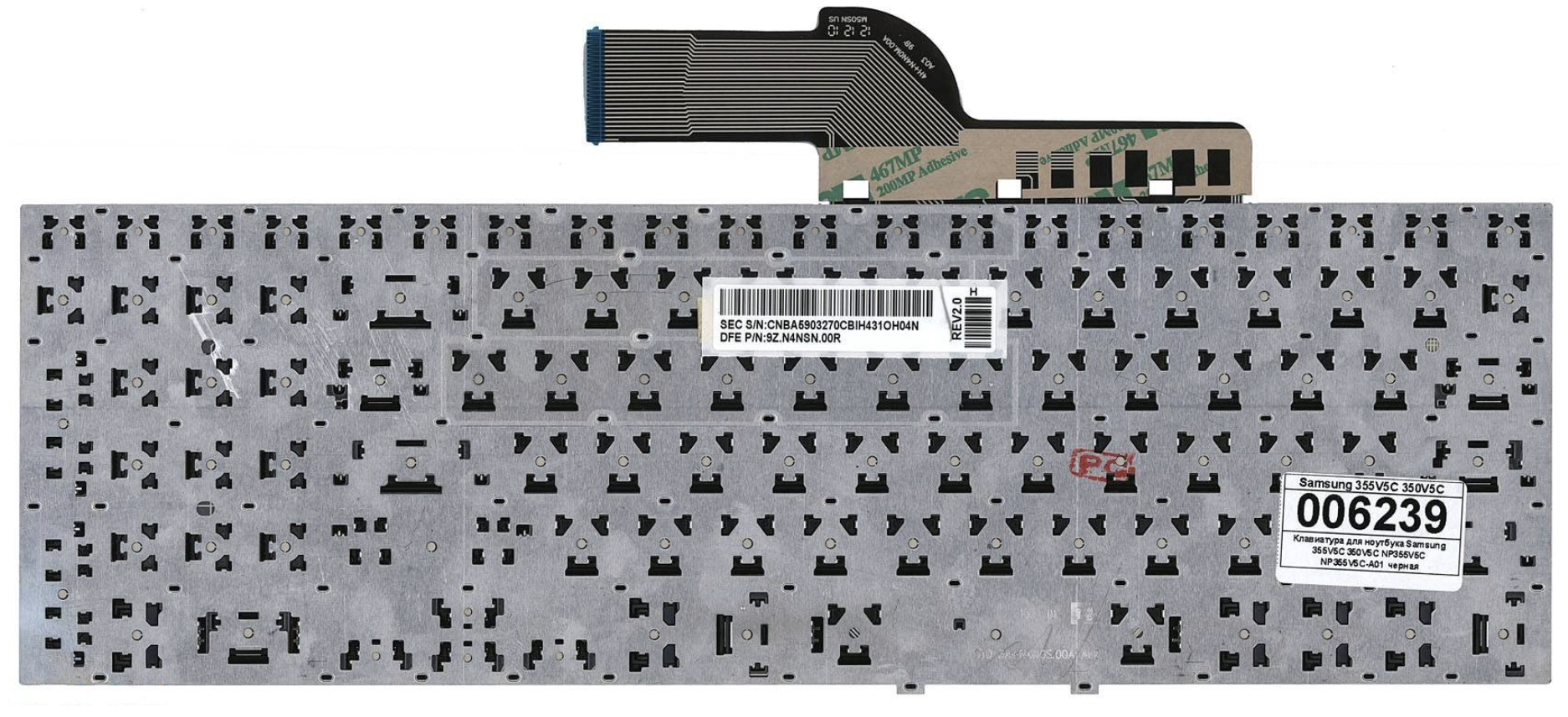 Клавиатура Samsung NP270E5E-K01 OEM