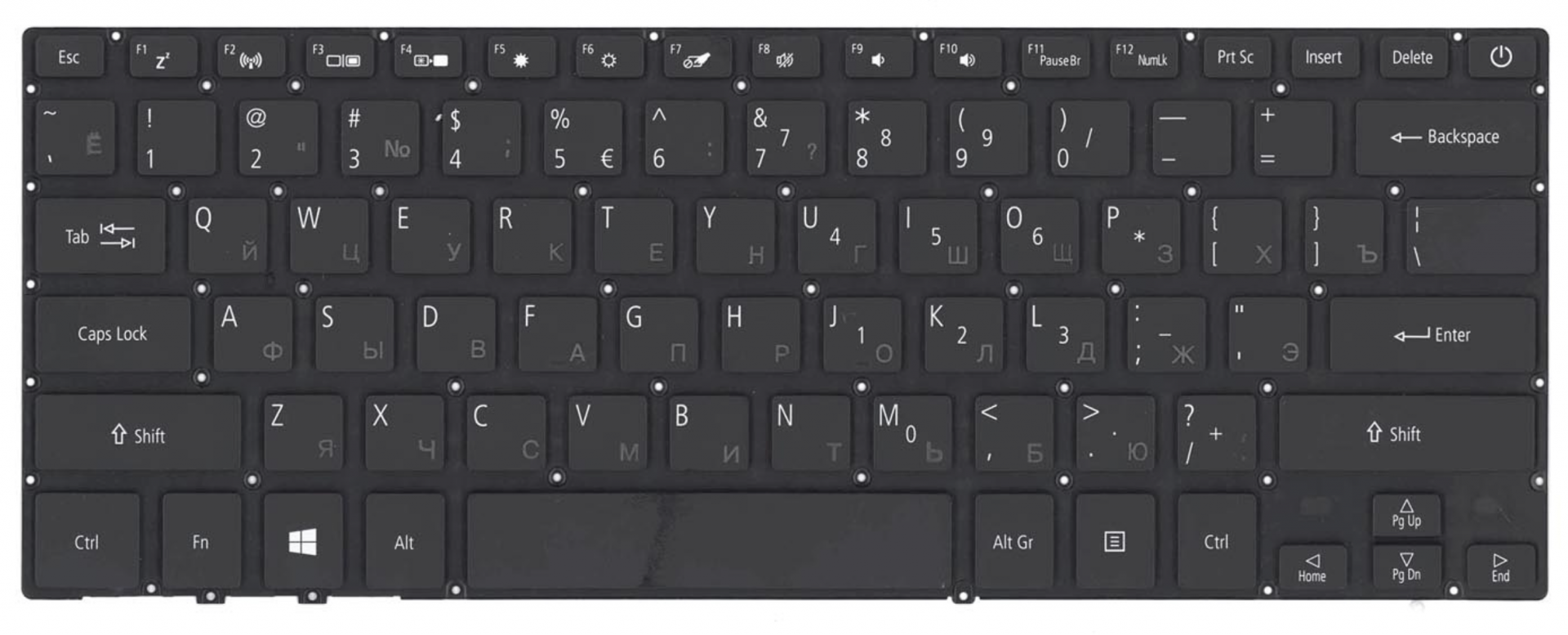 Клавиатура Acer Swift 7 SF713-51 OEM