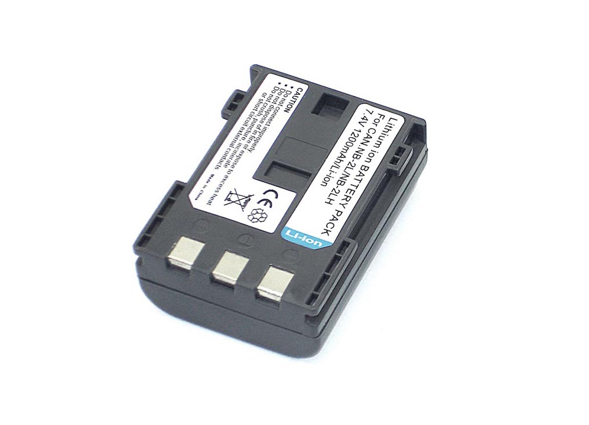 Аккумуляторная батарея для фото и видеокамеры Canon DC, Elura, EOS  (NB-2L) 7,2V 1200mAh